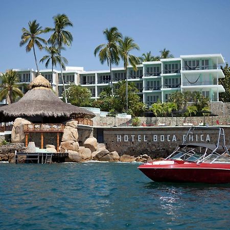 ホテル Boca Chica アカプルコ エクステリア 写真