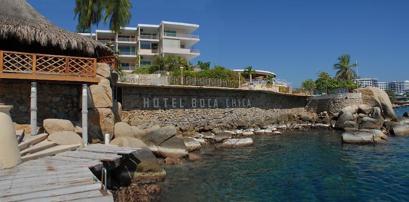 ホテル Boca Chica アカプルコ エクステリア 写真